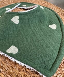 Alternative view of Bavetta bandana verde Cuoricini