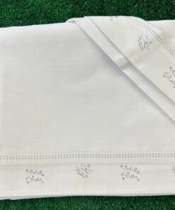 Set Lenzuola 2 pezzi bianco"You are my prince" Daidoù