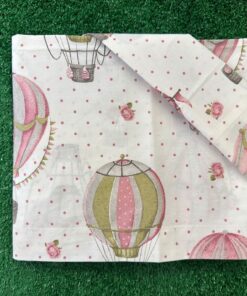 Set Lenzuola 3 pezzi handemade Mongolfiera