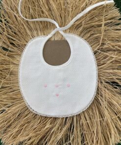 Bavetta pois rosa Sardon