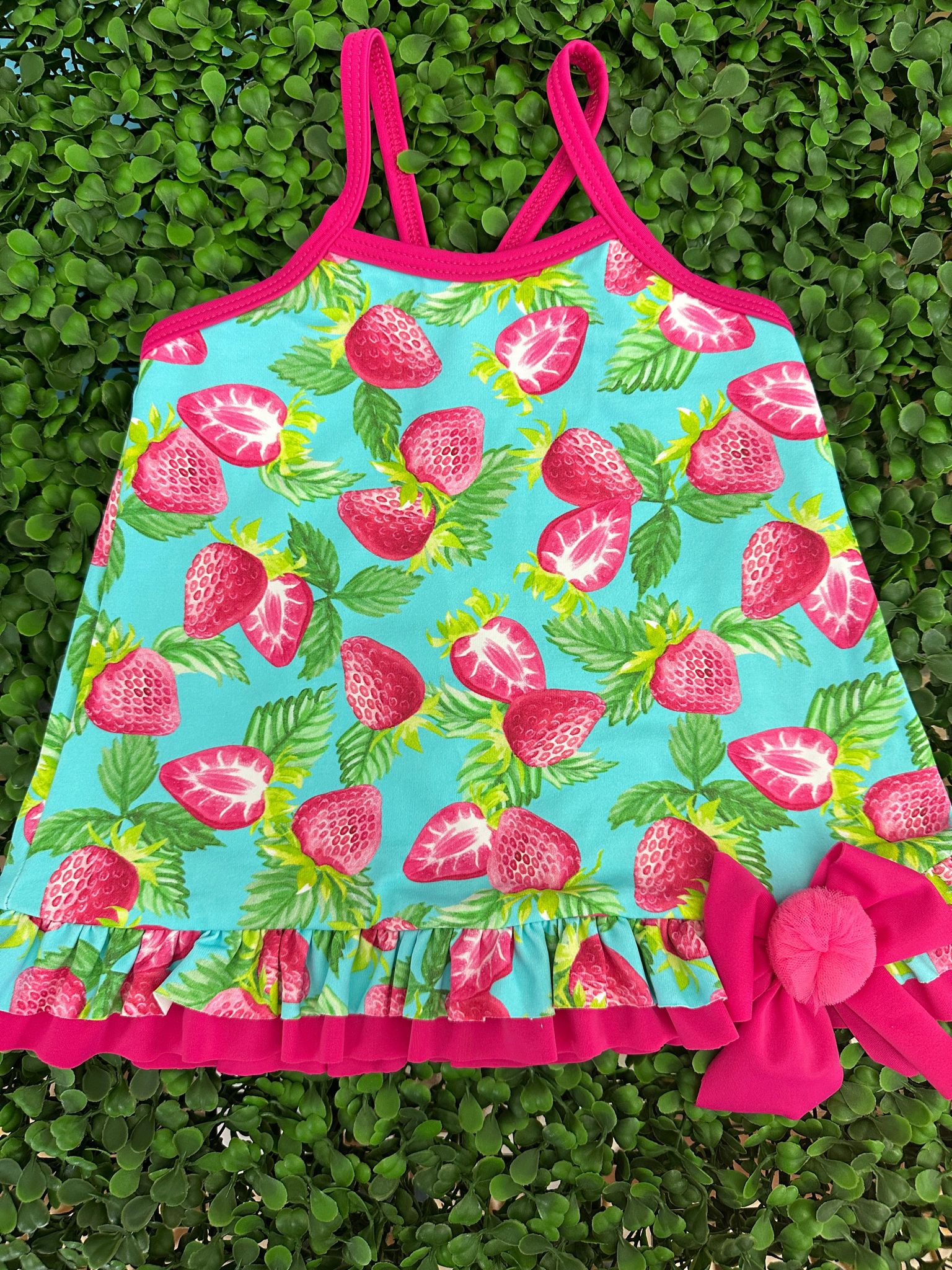 Vestito mare Sardon con fragoline