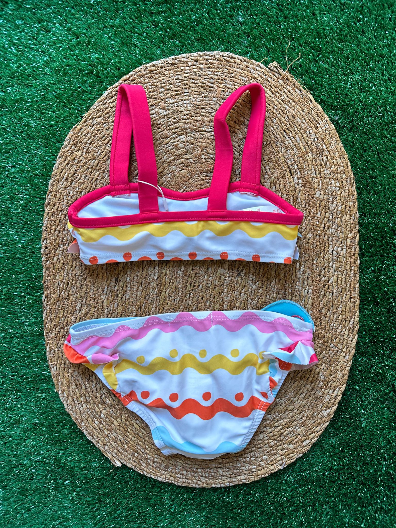 Costume due pezzi multicolore - immagine 3