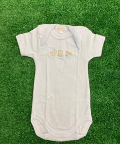 Body cotone garzato celeste Liabel