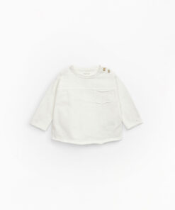 T-shirt a manica lunga bianca Play Up