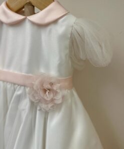 Alternative view of Abito Petit bianco e rosa