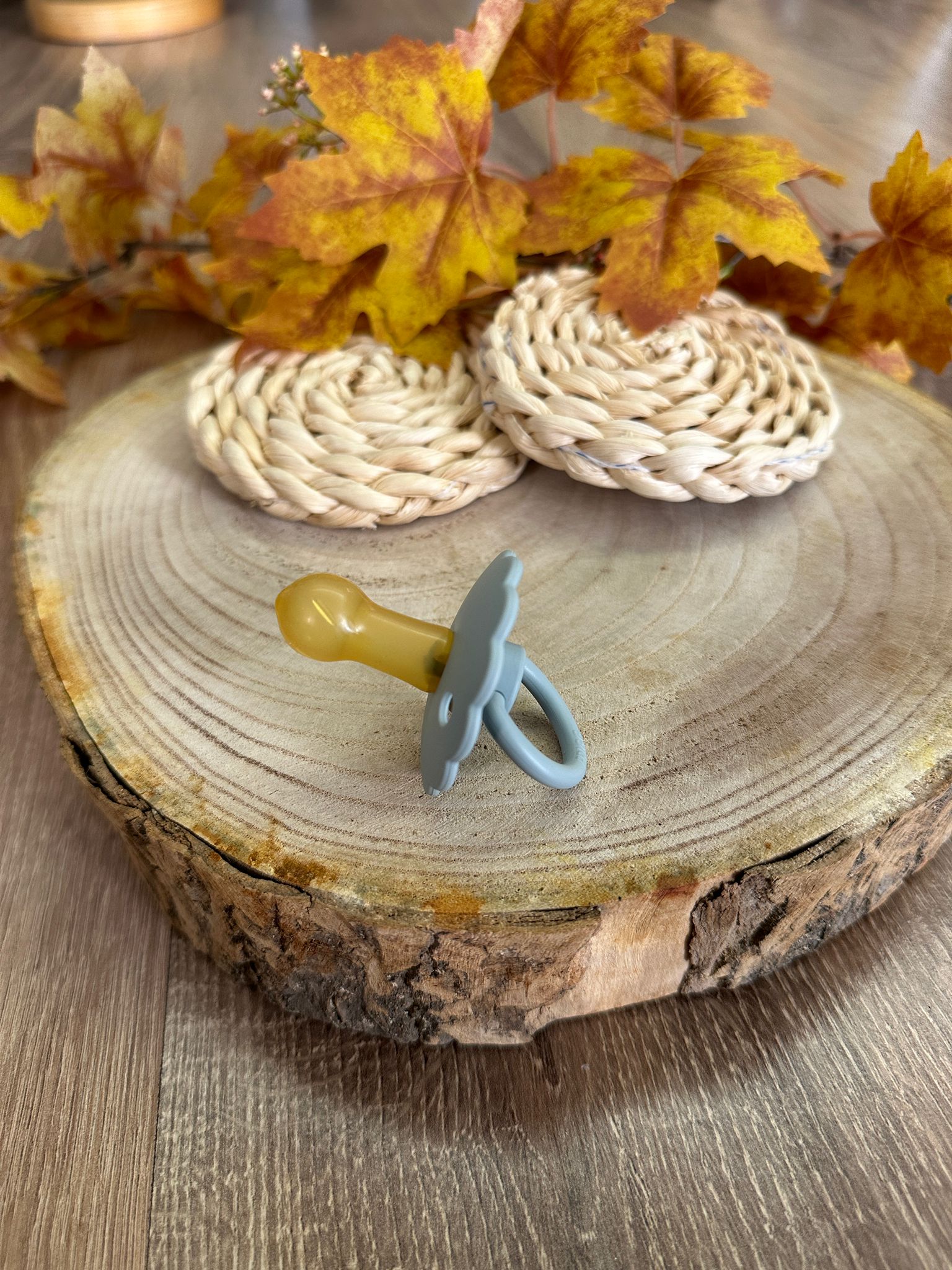 Ciuccio Frigg celeste polvere fiorellino - immagine 2