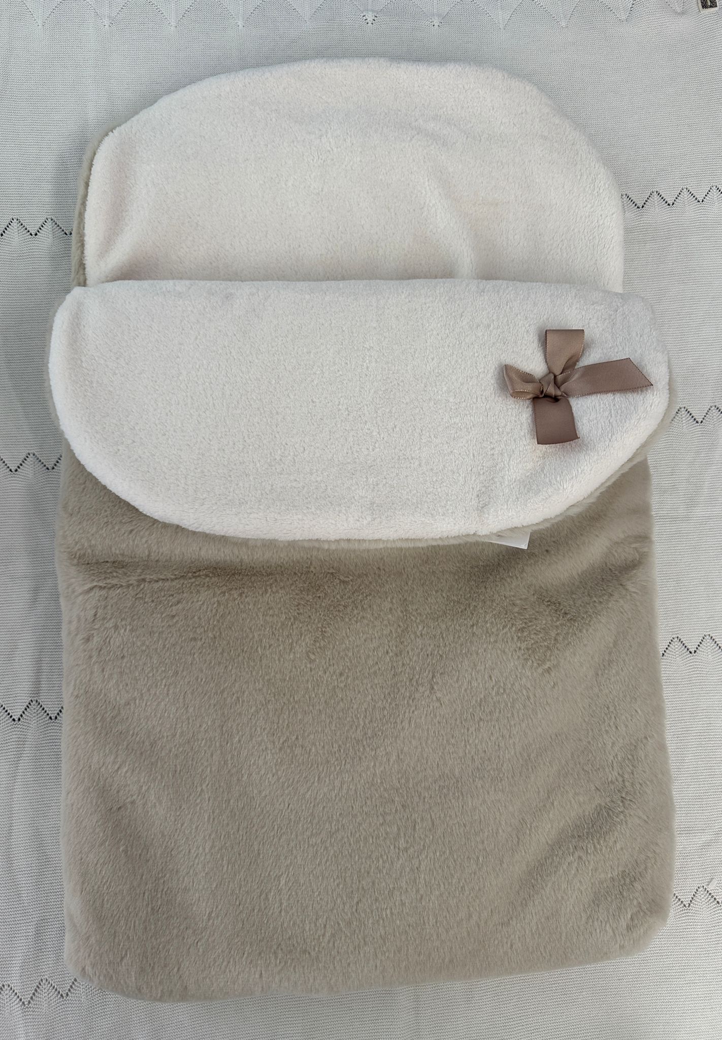 Sacco nanna beige fiocco Mac Ilusion