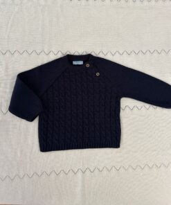 Maglioncino trecce blu Mac Ilusion