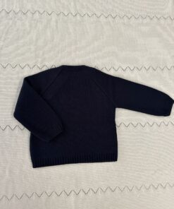 Alternative view of Maglioncino trecce blu Mac Ilusion