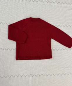 Alternative view of Maglioncino trecce rosso Mac Ilusion