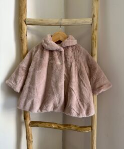 Cappotto in pelliccia rosa Mac Ilusion