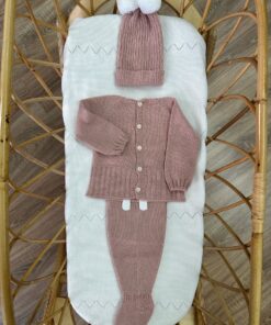 Alternative view of Completo 3 pezzi rosa orsetto Mac Ilusion