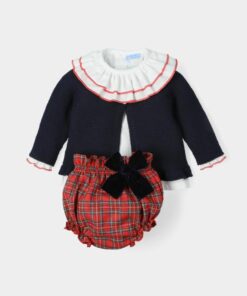 Completo 3 pezzi bianco rosso e blu Mac Ilusion