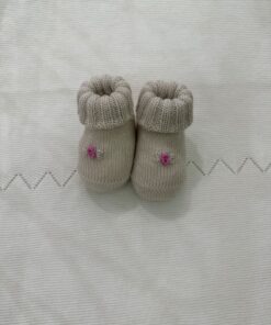 Babbucce beige e orchidea Primodì