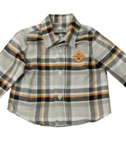 Camicia a quadri Dr.Kid grigia