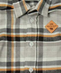 Alternative view of Camicia a quadri Dr.Kid grigia