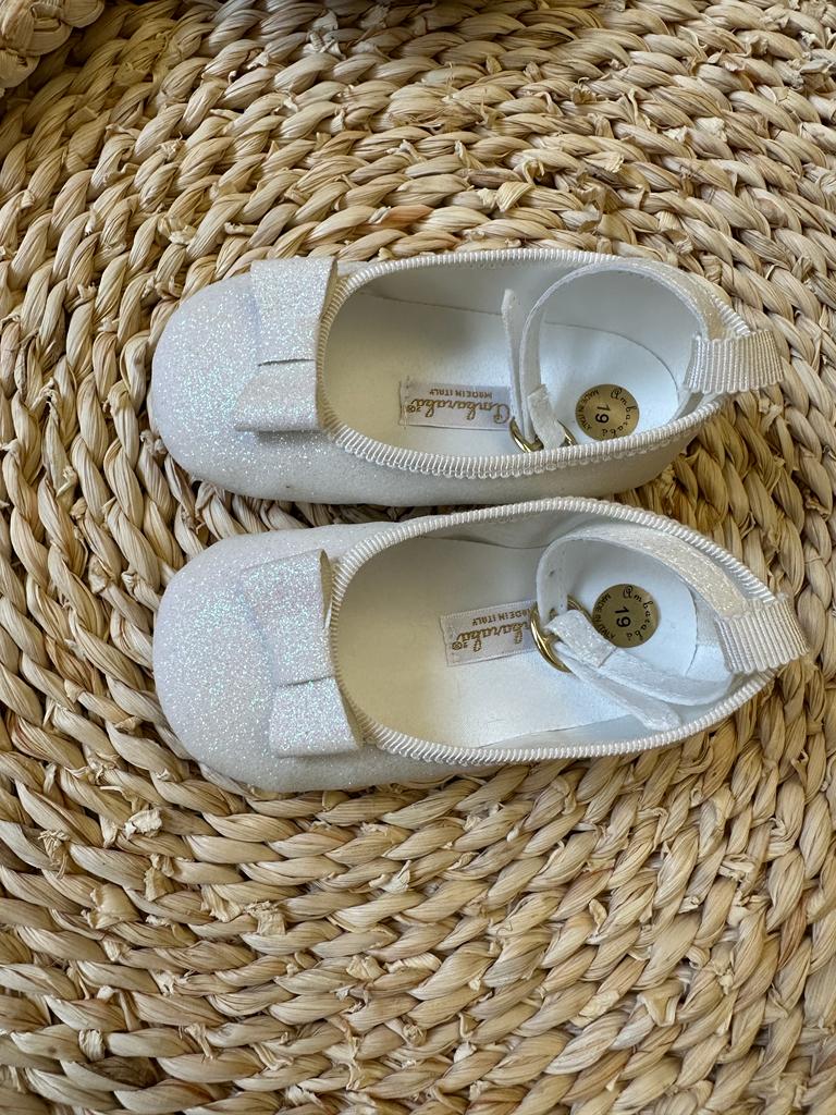 Ballerine bianca glitter Ambarabà - immagine 2