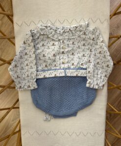 Alternative view of Pagliaccetto celeste con trichechi e orsetti Mac ilusion