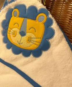 Alternative view of Triangolo bagnetto leone blu e giallo