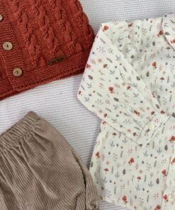 Alternative view of Camicia, cardigan e short bimbo