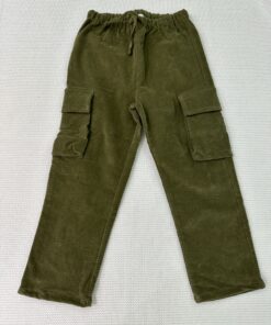Pantalone velluto con tasconi