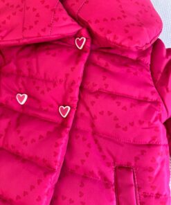 Alternative view of Giubbotto bimba fucsia cuori Agatha Ruiz De La Prada