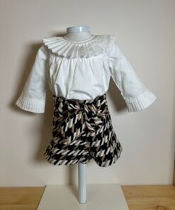 Short pied de poule Phi Clothing