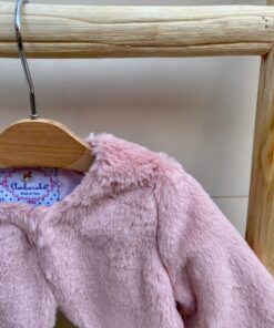 Alternative view of Pelliccia corta Ambarabà rosa