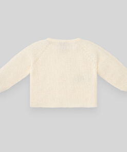Alternative view of Cardigan lungo Giallo Paz Rodriguez