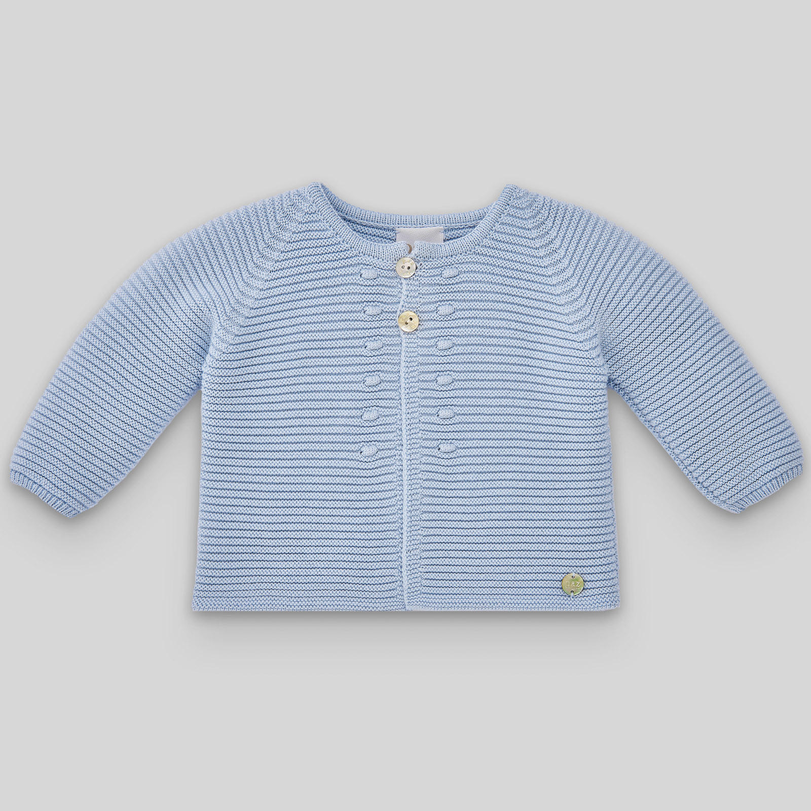 Cardigan Lungo Azzurro Paz Rodriguez