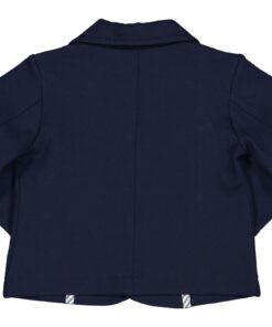 Alternative view of Giacca in cotone blu mini Birba