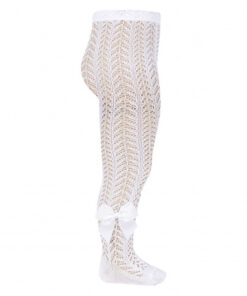 Calzamaglia traforata con fiocco Condor