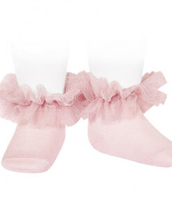 Calzino basso con tulle Condor