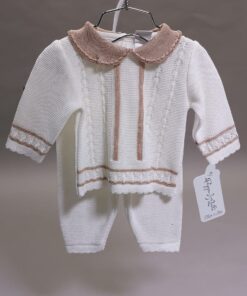 Completo Due Pezzi Panna e Corda Pappa e Latte