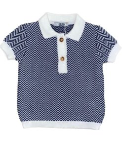 Polo Panna e Blu Dr. Kid