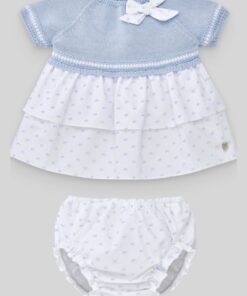 Vestito e Culotte Azzurro e Bianco Paz Rodriguez