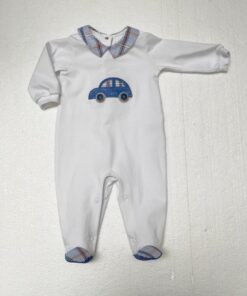 Tutina Intera Macchinina Blu Myrumi