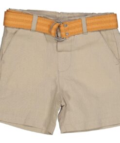 Bermuda beige con cintura Birba