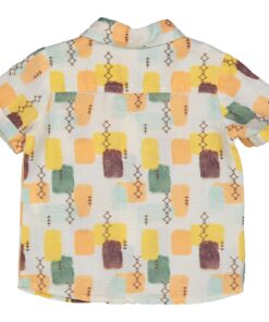 Alternative view of Camicia fantasia colorata Birba