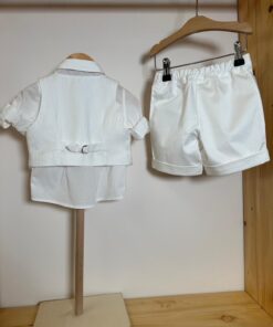 Alternative view of Completo bianco Baby A.