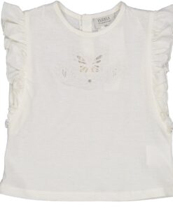 T-shirt farfalla con fiori Birba
