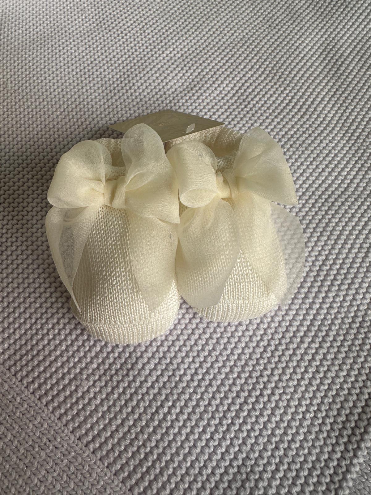 Babbucce fiocco organza Story Loris