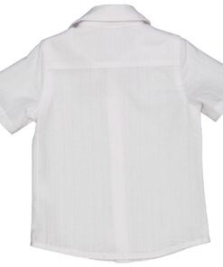 Alternative view of Camicia bianca lino M/M Birba