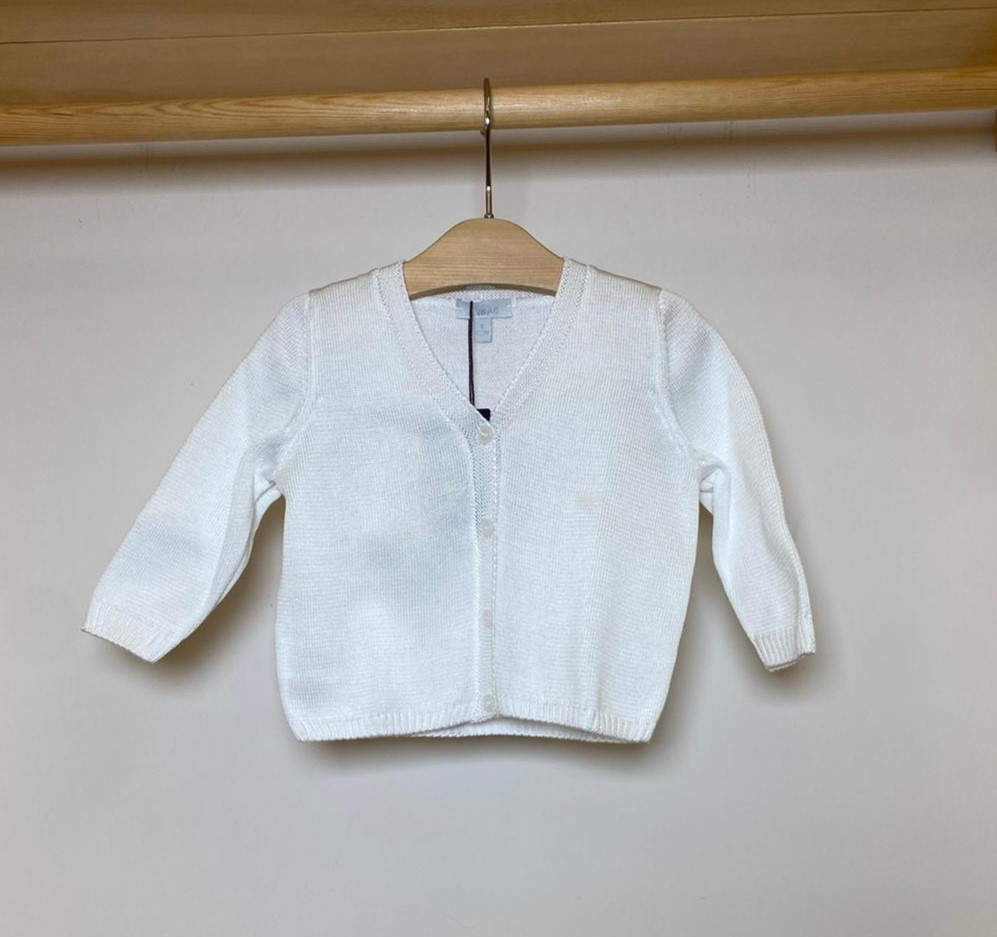 Cardigan bianco Baby A.