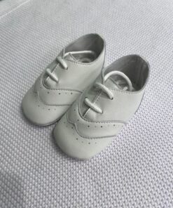 Alternative view of Scarpe culla pelle bianca Ambarabà