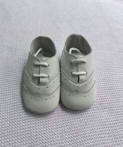 Scarpe culla pelle bianca Ambarabà