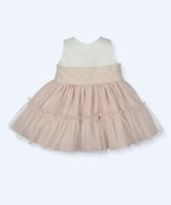 Vestito bianco e rosa tulle Mac Ilusion