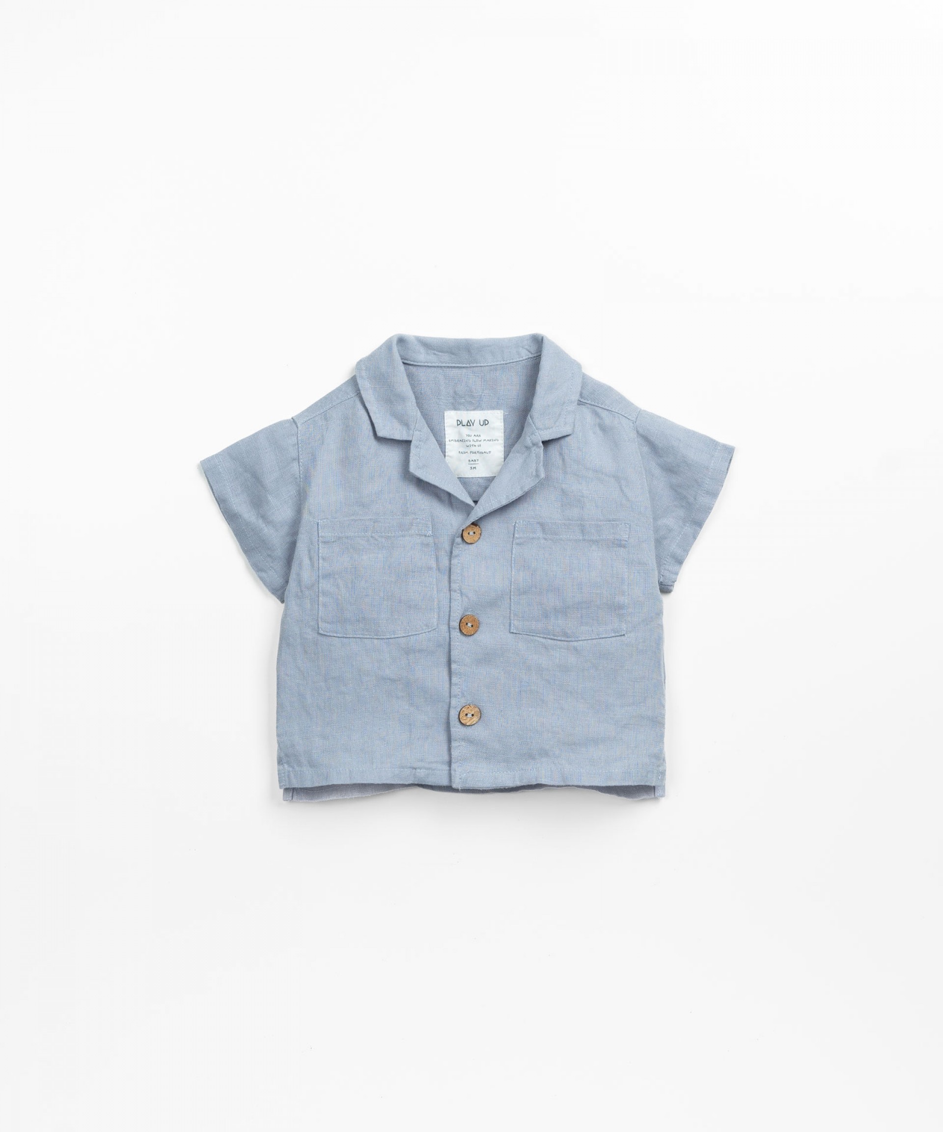 Camicia in lino Play Up