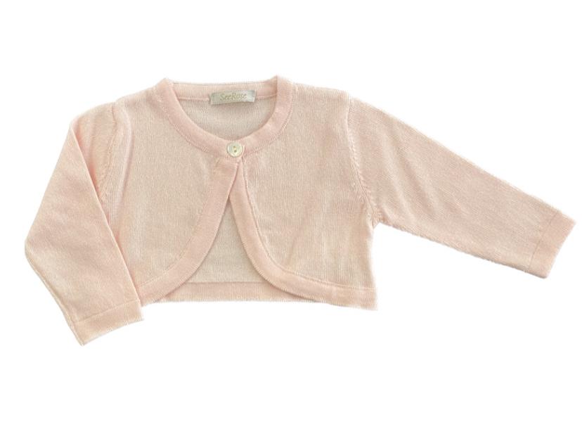 Cardigan corto rosa SeeRose
