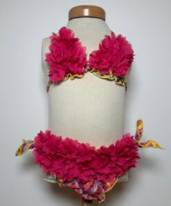 Bikini zig zag con petali Island Coco